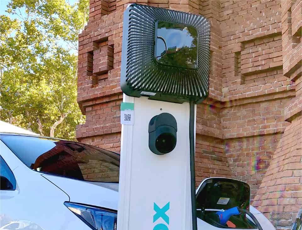 electric taxi charging electric taxi charging